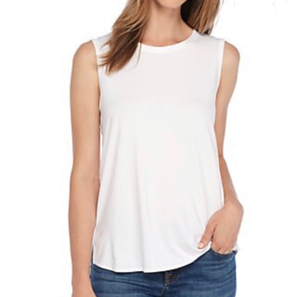 NWOT Eileen Fisher Round Neck Shell Sleeveless